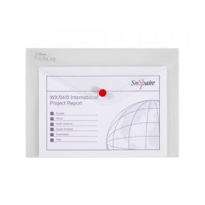 Fascikla pismo A5 sa dugmetom prozirna