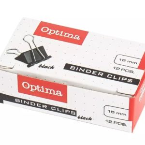 Štipaljka za papir Optima 15mm
