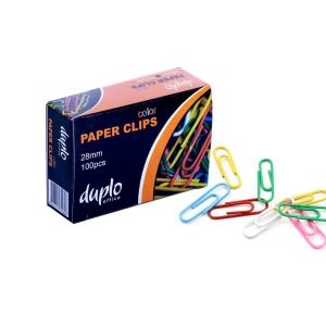 Duplo spajalice u boji 28mm